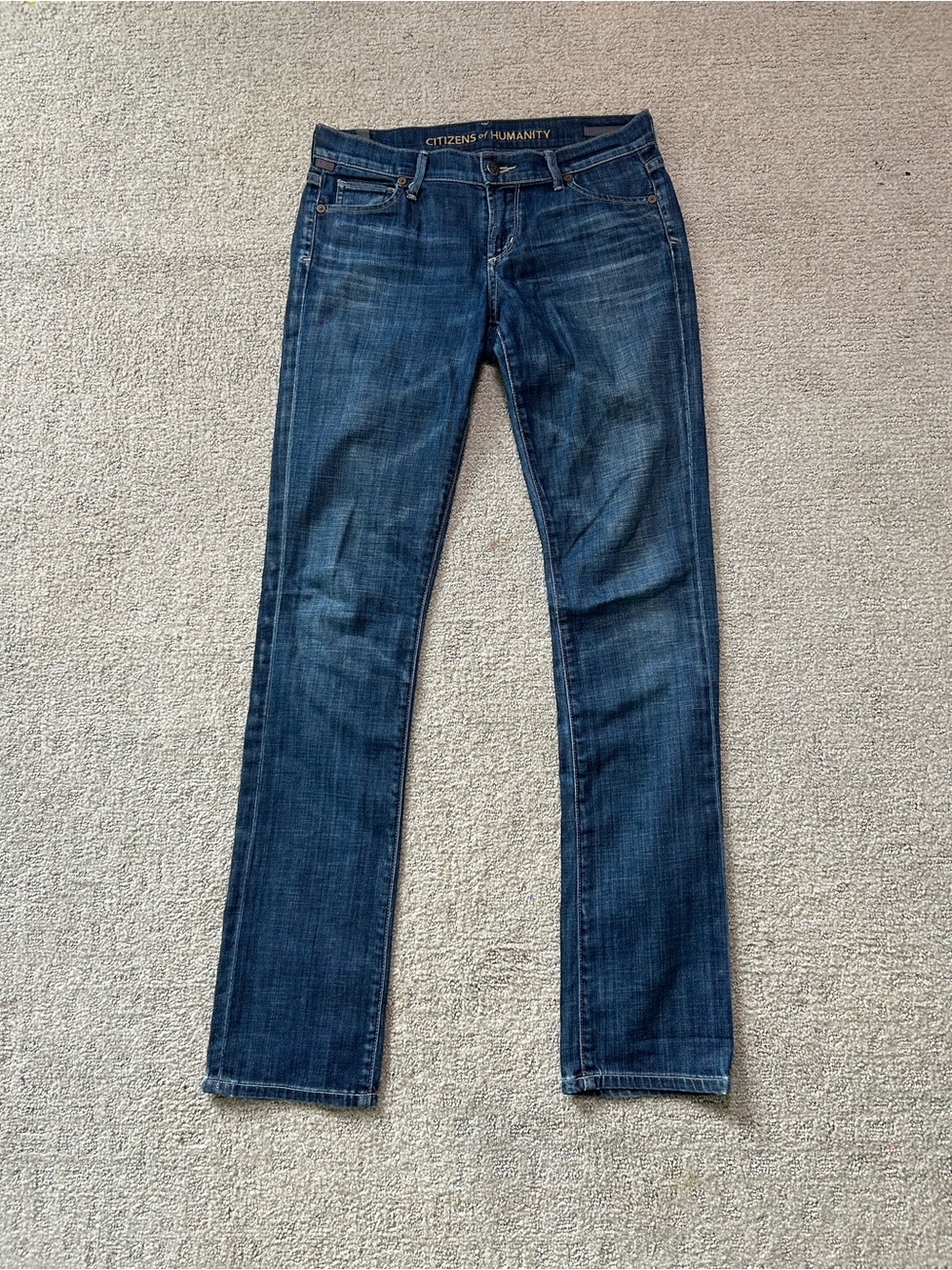 CITIZENS OF HUMANITY Jeans SZ 26 Ava Low Rise Straight Made In USA